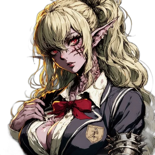 staff, mask, face, creature transparent PNG cut-out