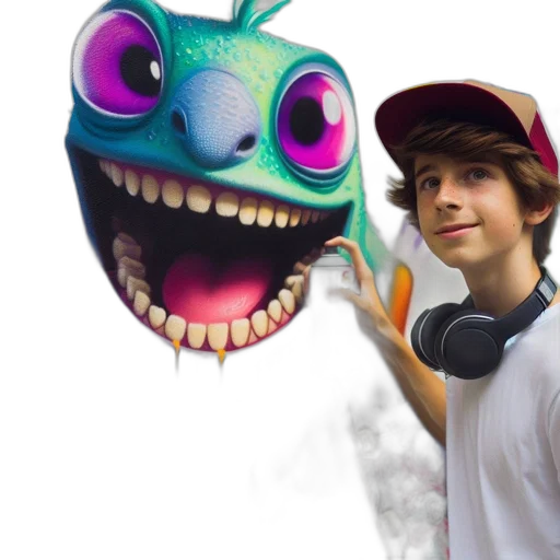 mask, creature, robot, face transparent PNG cut-out