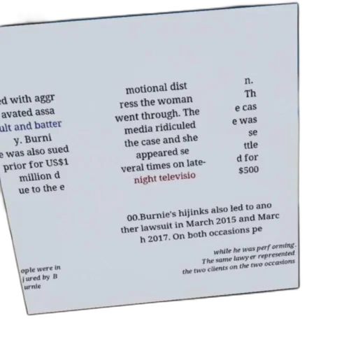 food, lawsuit, against, burnie transparent PNG cut-out