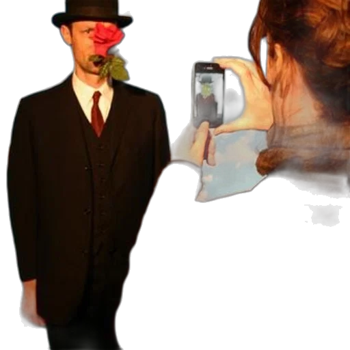 hat, staff, mask, face transparent PNG cut-out