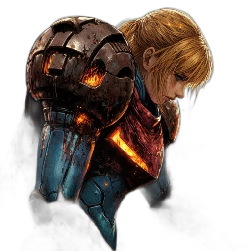 robot, face, weapon, mask transparent PNG cut-out