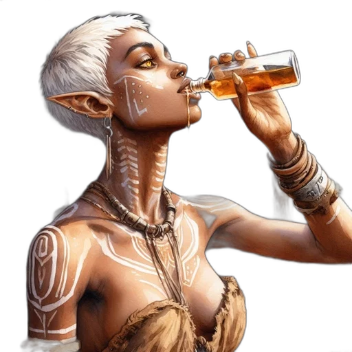 fantasy art, concept art, comic book art, cyberpunk transparent PNG cut-out
