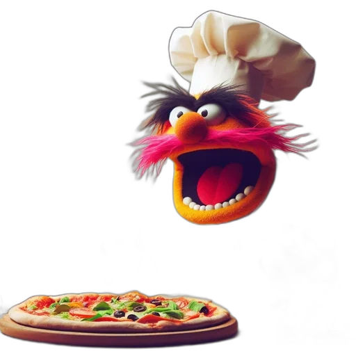 food, animal, 3d render, photorealistic transparent PNG cut-out