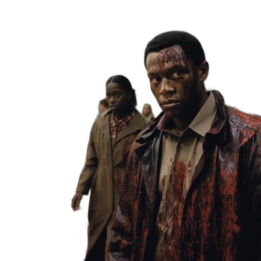 jacket, concept art, 3d render, man transparent PNG cut-out