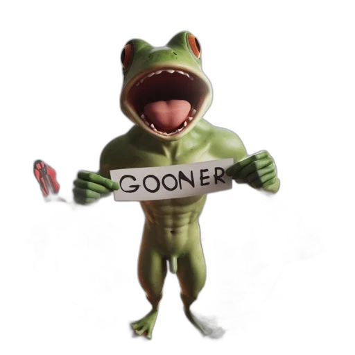 creature, animal, 3d render, concept art transparent PNG cut-out