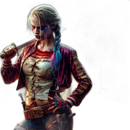 jacket, comic book art, concept art, cyberpunk transparent PNG cut-out