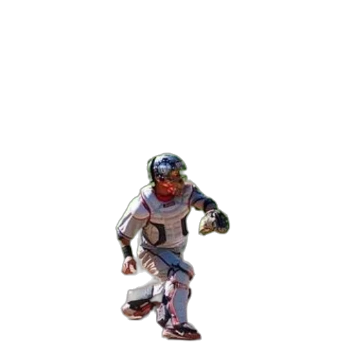 robot, creature, staff, weapon transparent PNG cut-out