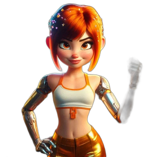 robot, staff, weapon, concept art transparent PNG cut-out