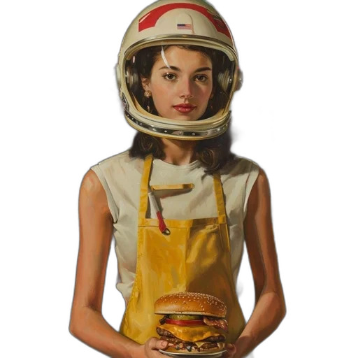 dress, food, face, robot transparent PNG cut-out