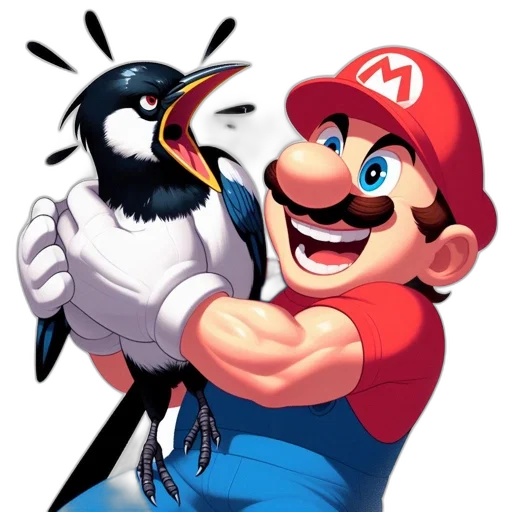 animal, concept art, pixel art, cartoon transparent PNG cut-out