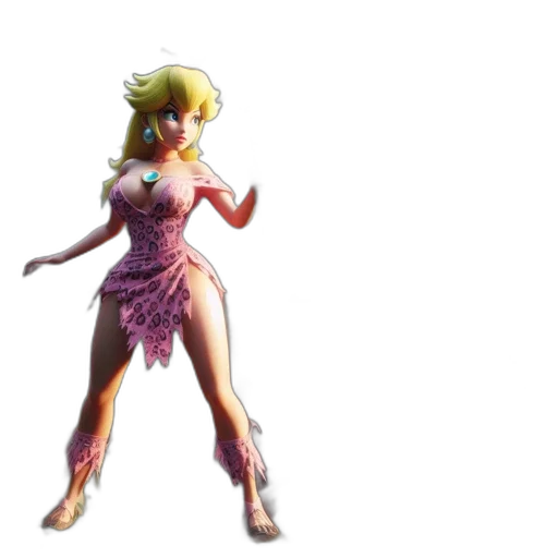 dress, concept art, 3d render, pixel art transparent PNG cut-out