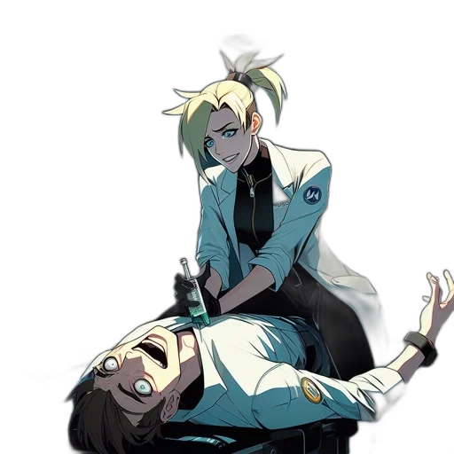 staff, anime, concept art, pixel art transparent PNG cut-out