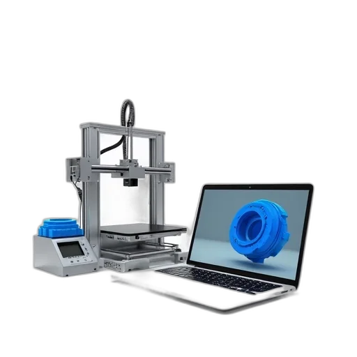 robot, silver, laptop, open transparent PNG cut-out