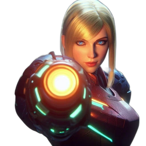 robot, weapon, face, staff transparent PNG cut-out