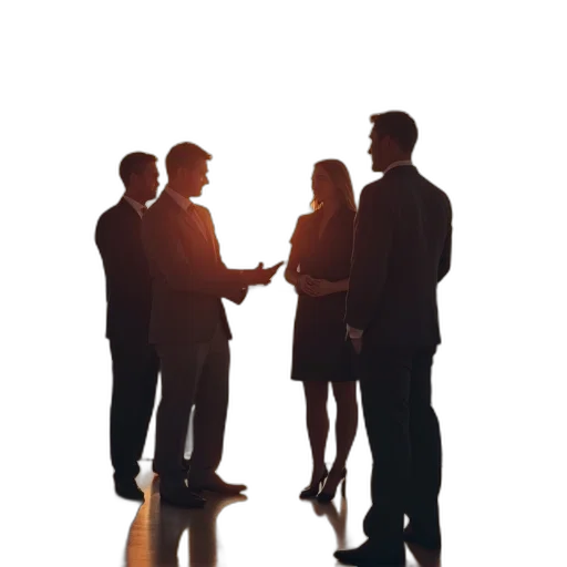 staff, real, estate, team transparent PNG cut-out