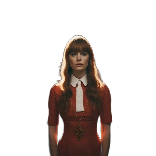 dress, jacket, face, robot transparent PNG cut-out
