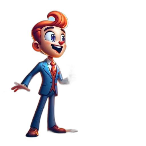 staff, jacket, robot, face transparent PNG cut-out
