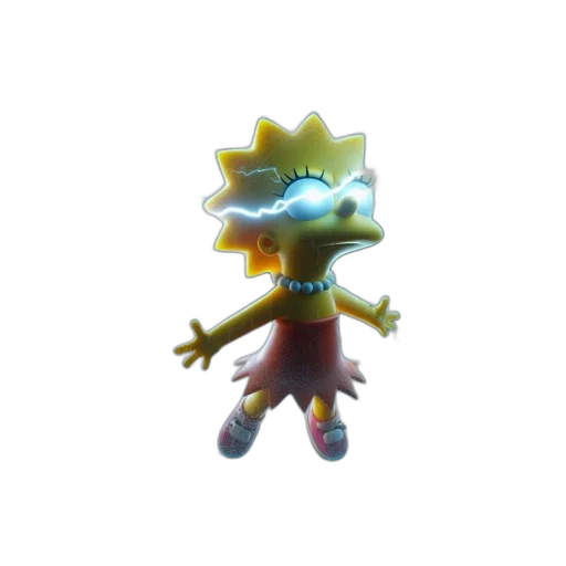 creature, crown, staff, robot transparent PNG cut-out