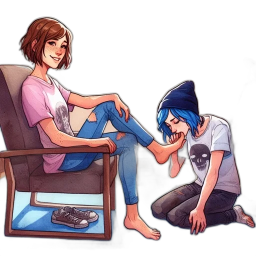 shoes, robot, furniture, concept art transparent PNG cut-out