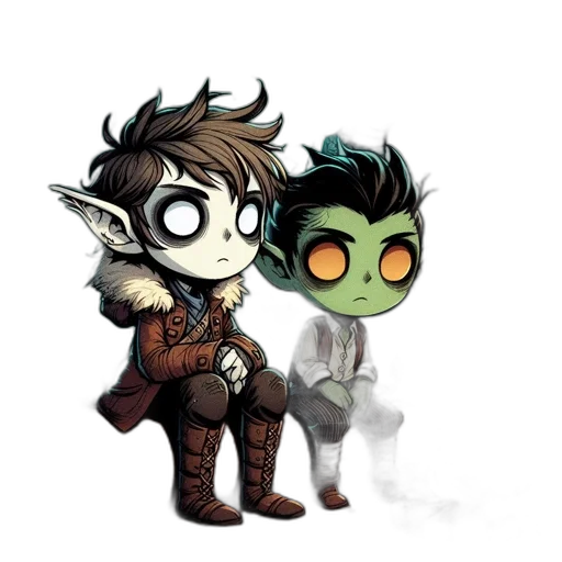 fantasy art, concept art, pixel art, comic book art transparent PNG cut-out