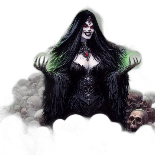 concept art, fantasy art, comic book art, watercolor transparent PNG cut-out