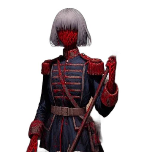 staff, robot, mask, weapon transparent PNG cut-out