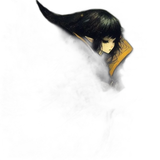 dragon, mask, creature, staff transparent PNG cut-out