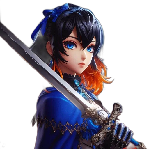 sword, weapon, staff, crown transparent PNG cut-out