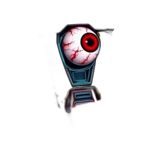 robot, staff, creature, weapon transparent PNG cut-out