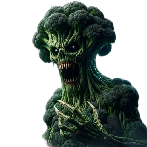 creature, face, food, hair transparent PNG cut-out