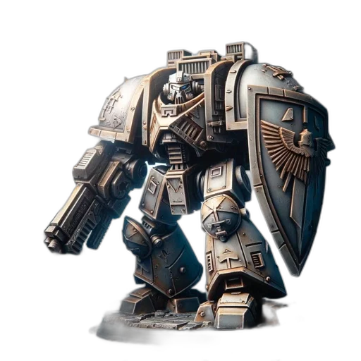 robot, weapon, concept art, fantasy art transparent PNG cut-out