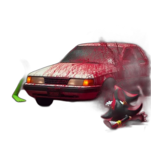 car, weapon, dragon, creature transparent PNG cut-out