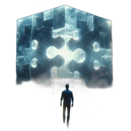 robot, building, concept art, 3d render transparent PNG cut-out