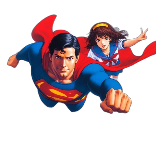 comic book art, concept art, cartoon, pixel art transparent PNG cut-out