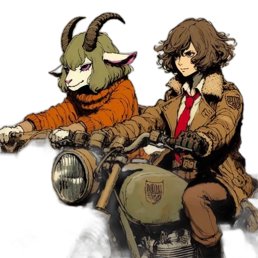 jacket, mask, dragon, concept art transparent PNG cut-out