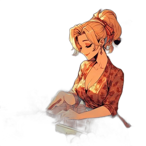 staff, dress, concept art, comic book art transparent PNG cut-out