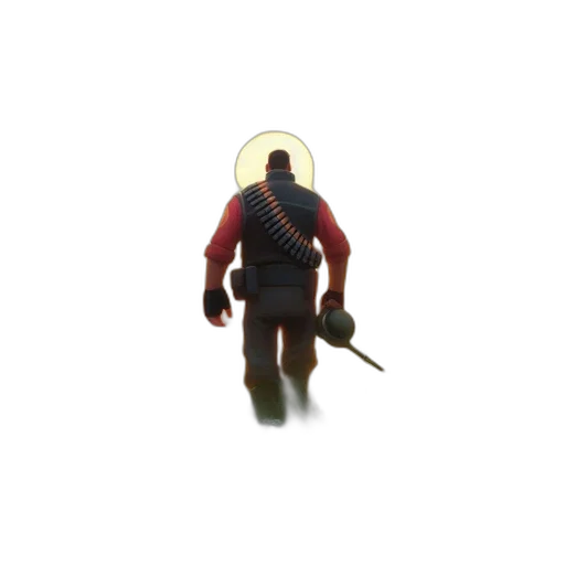 sword, weapon, staff, jacket transparent PNG cut-out