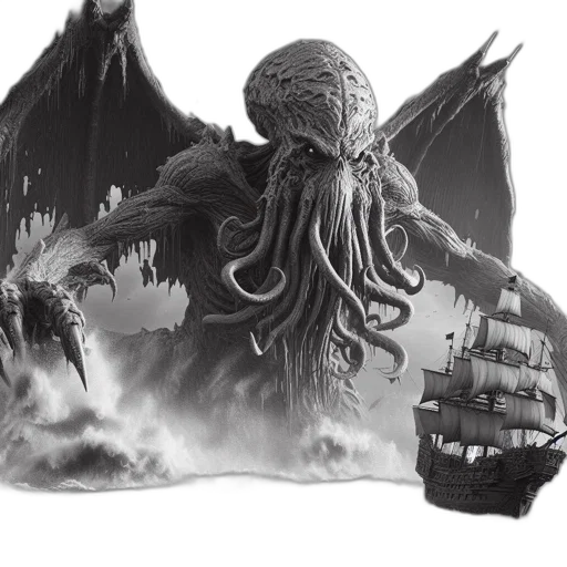 creature, concept art, fantasy art, comic book art transparent PNG cut-out