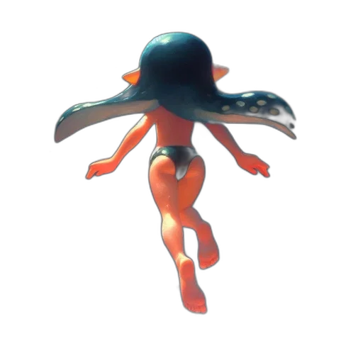 hat, creature, robot, flower transparent PNG cut-out