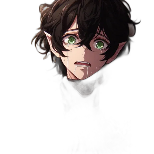 face, mask, creature, staff transparent PNG cut-out