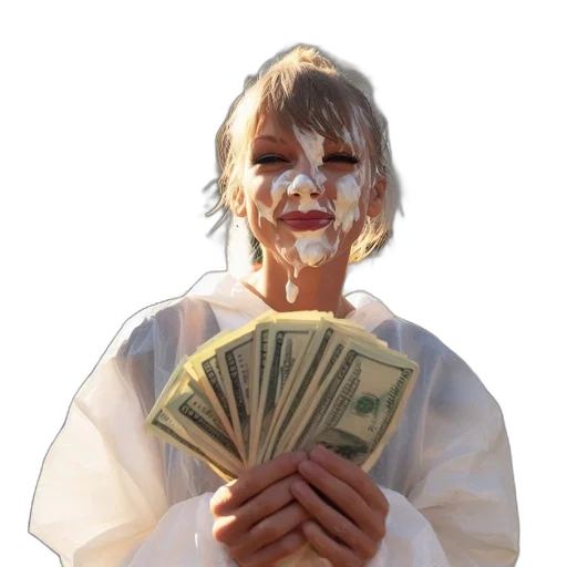 mask, face, front, white transparent PNG cut-out