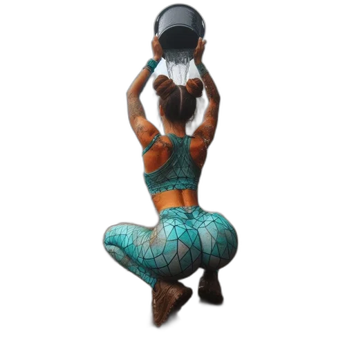 staff, hat, image, woman transparent PNG cut-out