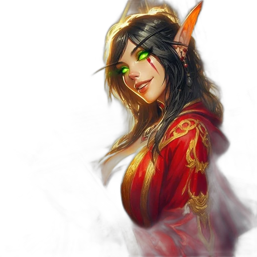 dragon, staff, face, fantasy art transparent PNG cut-out