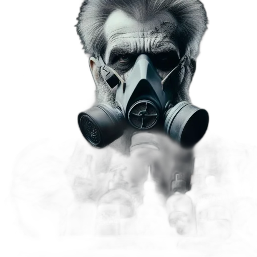 mask, face, weapon, creature transparent PNG cut-out