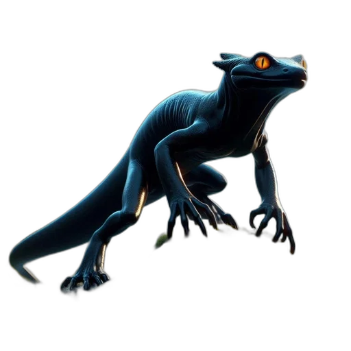 dragon, creature, animal, staff transparent PNG cut-out