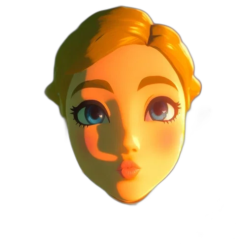 face, mask, crown, staff transparent PNG cut-out