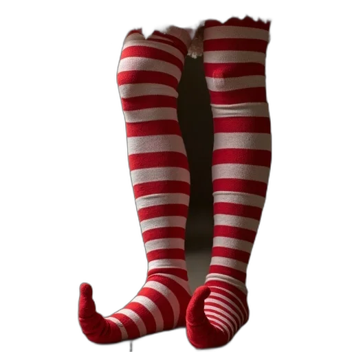 shoes, 3d render, christmas, elf transparent PNG cut-out