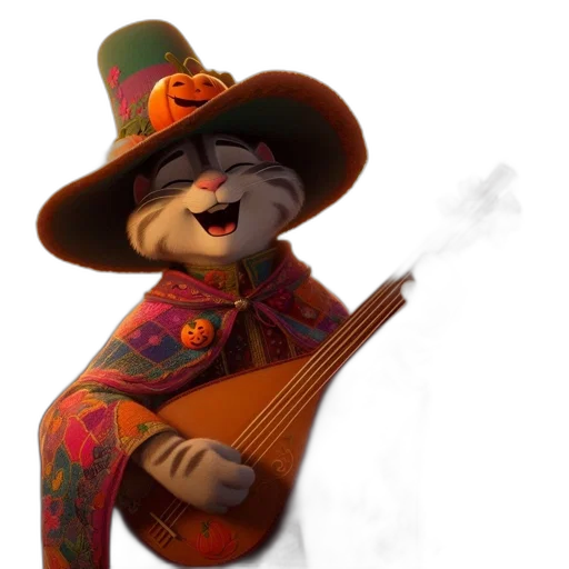 hat, staff, mask, weapon transparent PNG cut-out