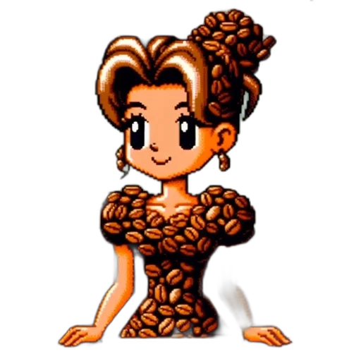 dress, hair, jewelry, crown transparent PNG cut-out