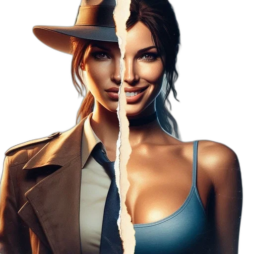 hat, face, mask, weapon transparent PNG cut-out